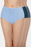 Every De by Amante High Rise Full Coverage Hipster Panty (Pack of 3) - Multicolor — thumbnail 1